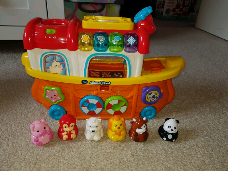 vtech boat with animals